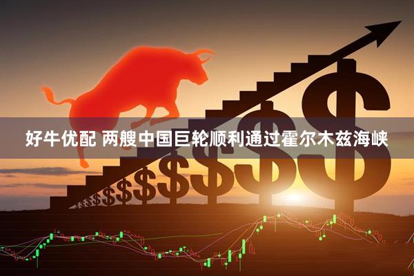 好牛优配 两艘中国巨轮顺利通过霍尔木兹海峡
